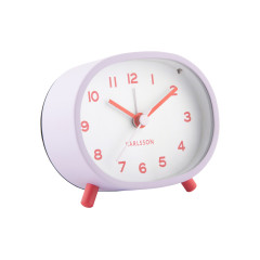 Budík Karlsson KA6025LP Cheeky Oval, 10cm